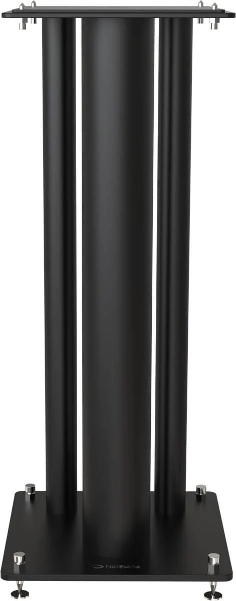 NorStone Stylum Max Noir satin (la paire) Pieds pour enceintes