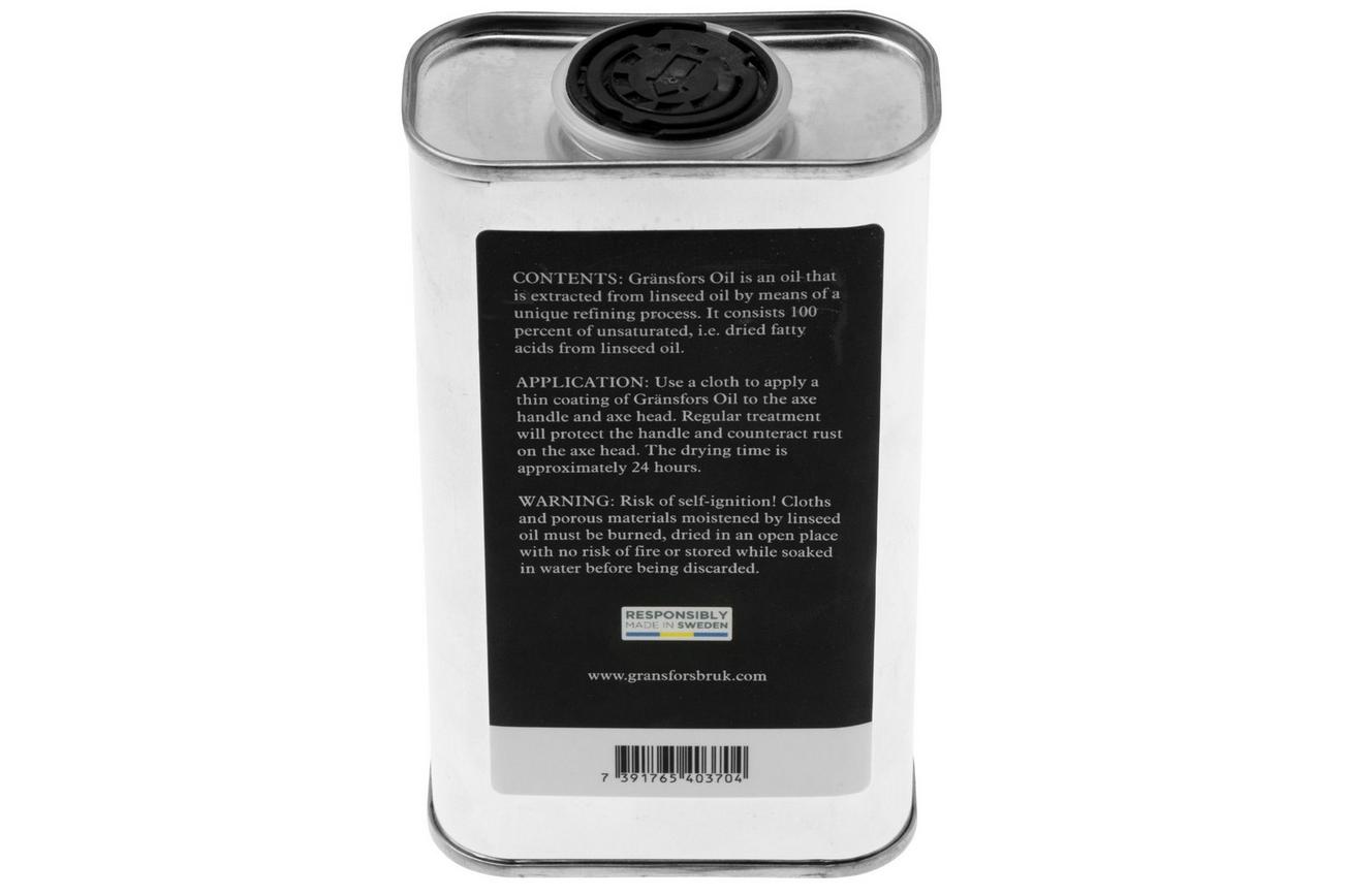 Gränsfors Bruk Oil 4037, onderhoudsolie