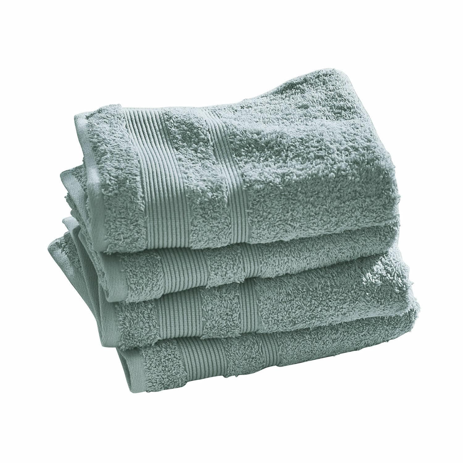 Handtuch 4er Set Bourogne grau/blau