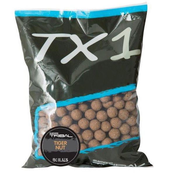 Bouillettes Shimano TX1 Boilies Tiger Nut - 3 sacs pour le prix de 2 !