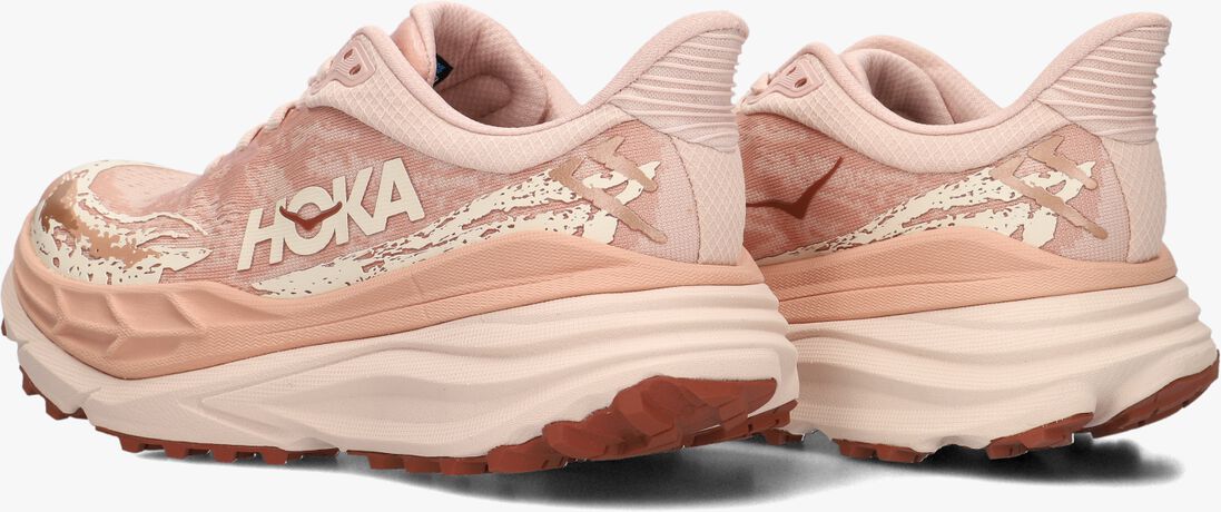 roze hoka lage sneakers stinson 7