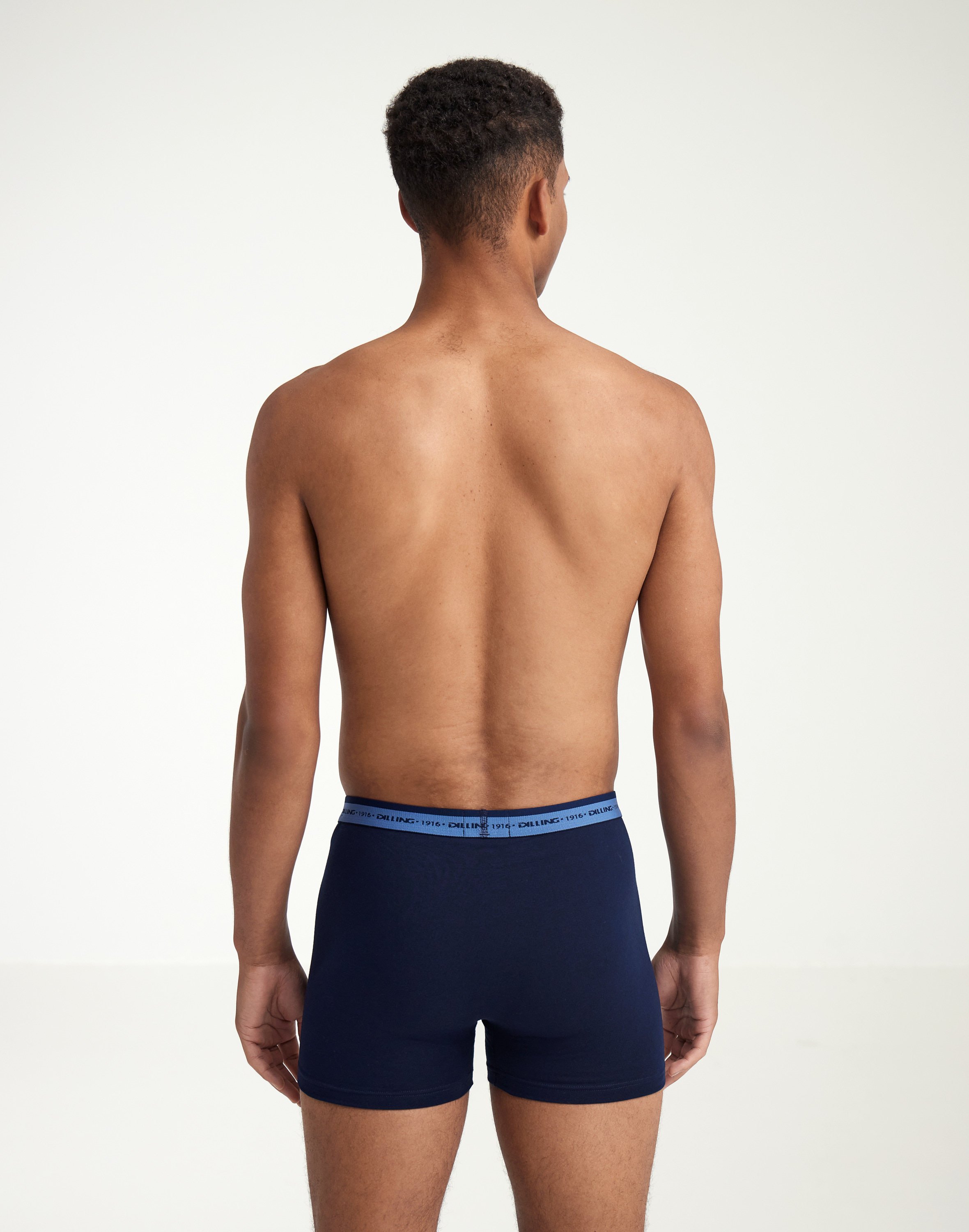 Klassieke boxershort in katoen met gulp voor heren (3 stuks)