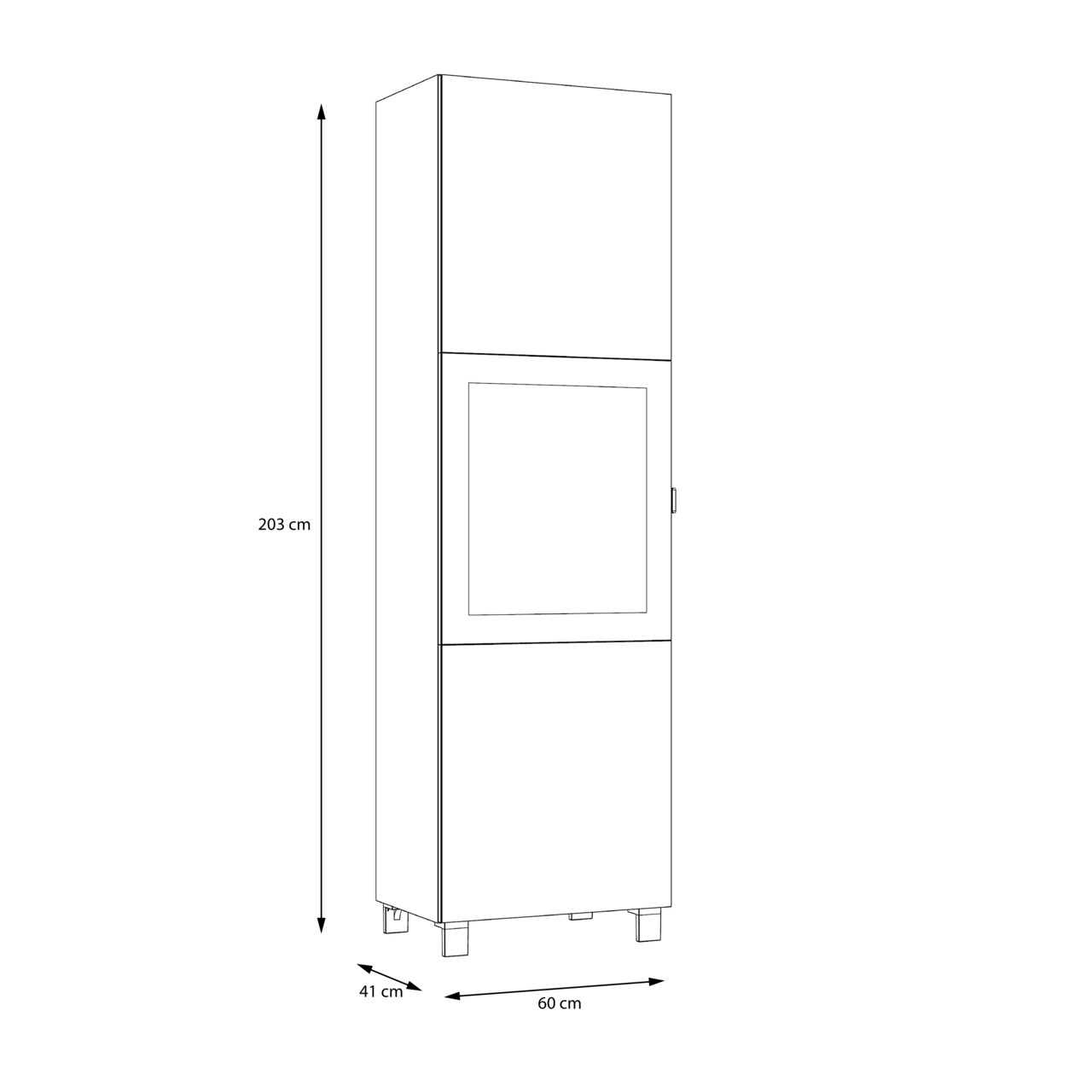 Hom´in Vitrine POOLE