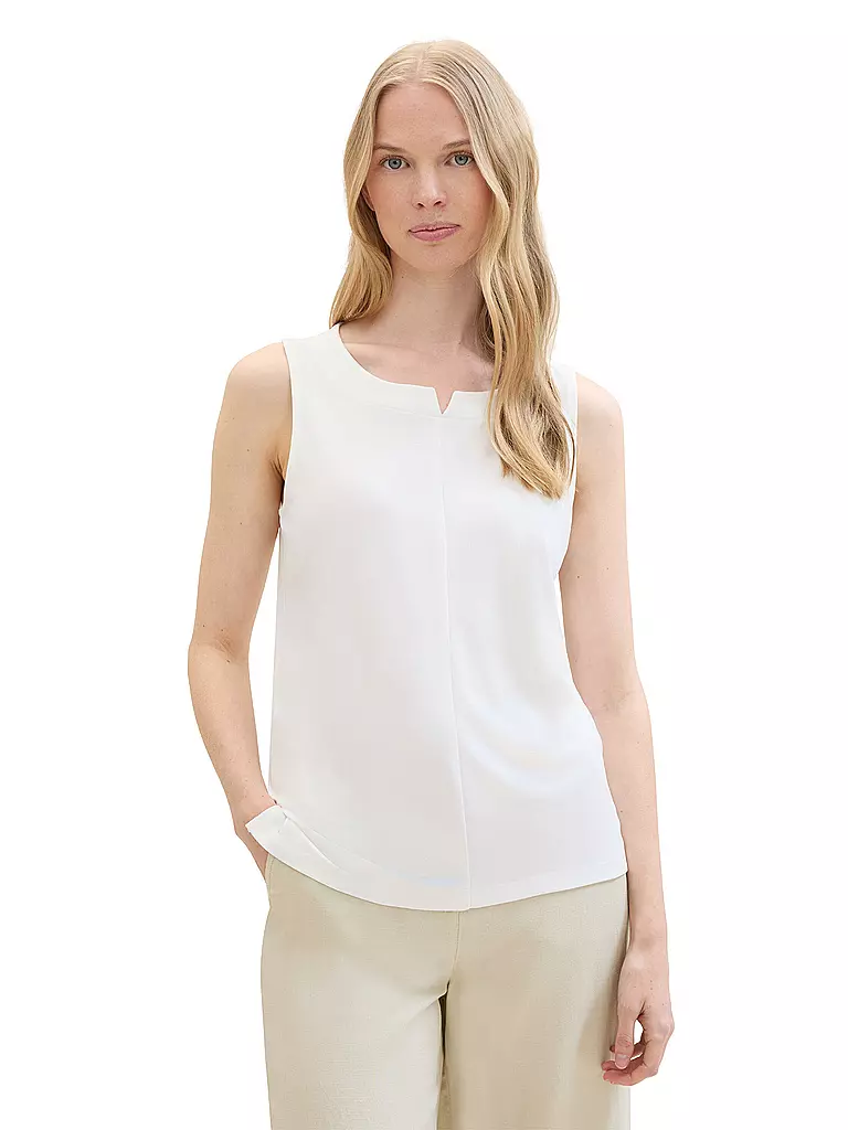 TOM TAILOR Top  weiss