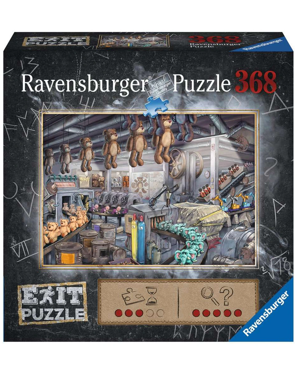Rätsel-Puzzle EXIT – IN DER SPIELZEUGFABRIK 368-teilig
