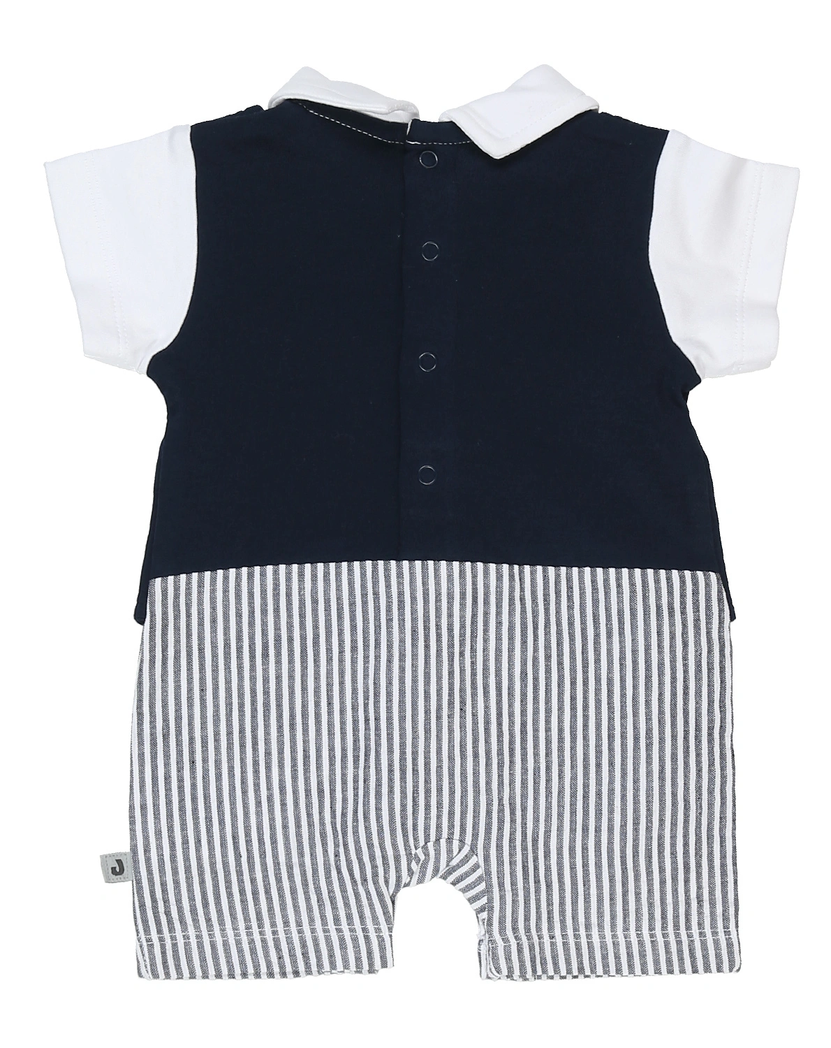 Overall CLASSIC BOYS kurz in marine/weiß