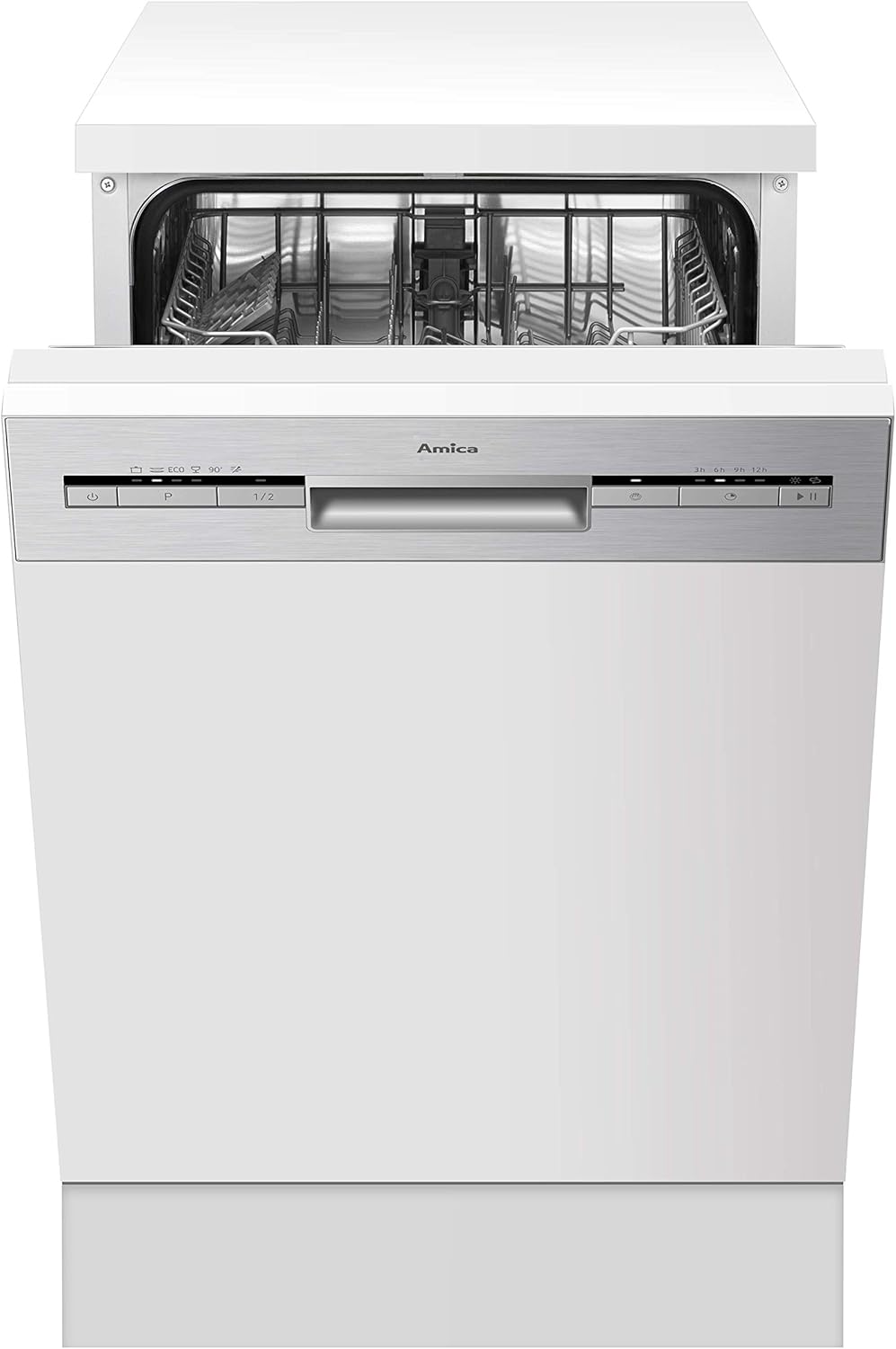 Amica EGSP 560 910-1 E Teilintegrierbarer Einbaugeschirrspüler 45cm