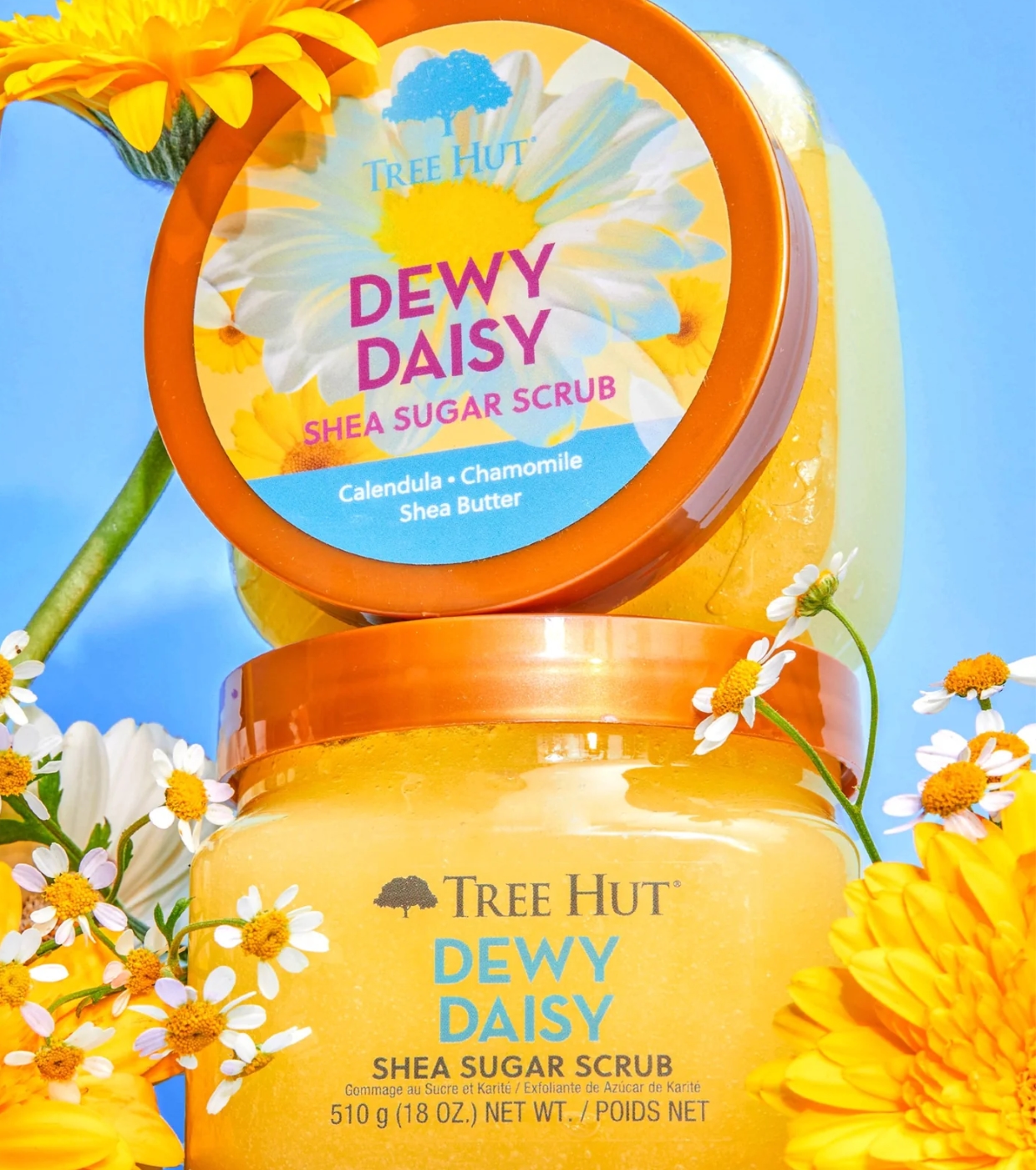 Tree Hut - Esfoliante Corporal Shea Sugar Scrub - Dewy Daisy