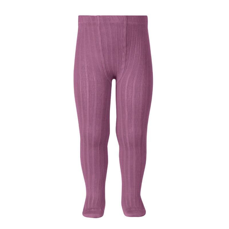 Strømpebukse rib cassis - Cóndor - Rumpetroll