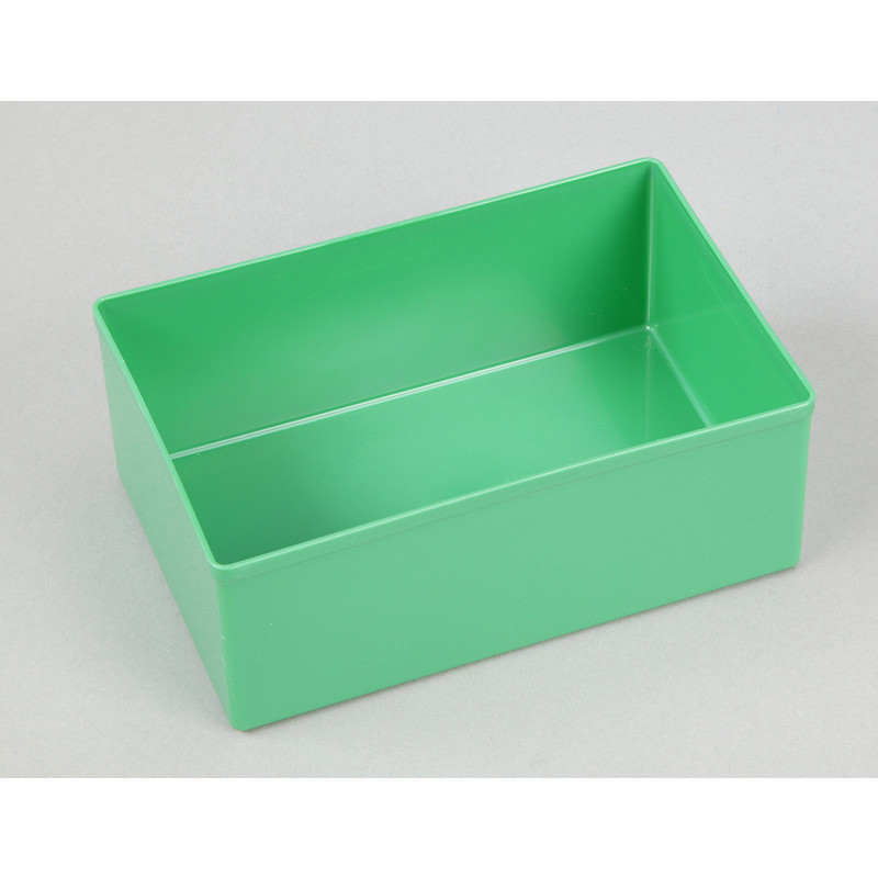 Kunststof inzetbak 63mm hoog 162x108x63mm