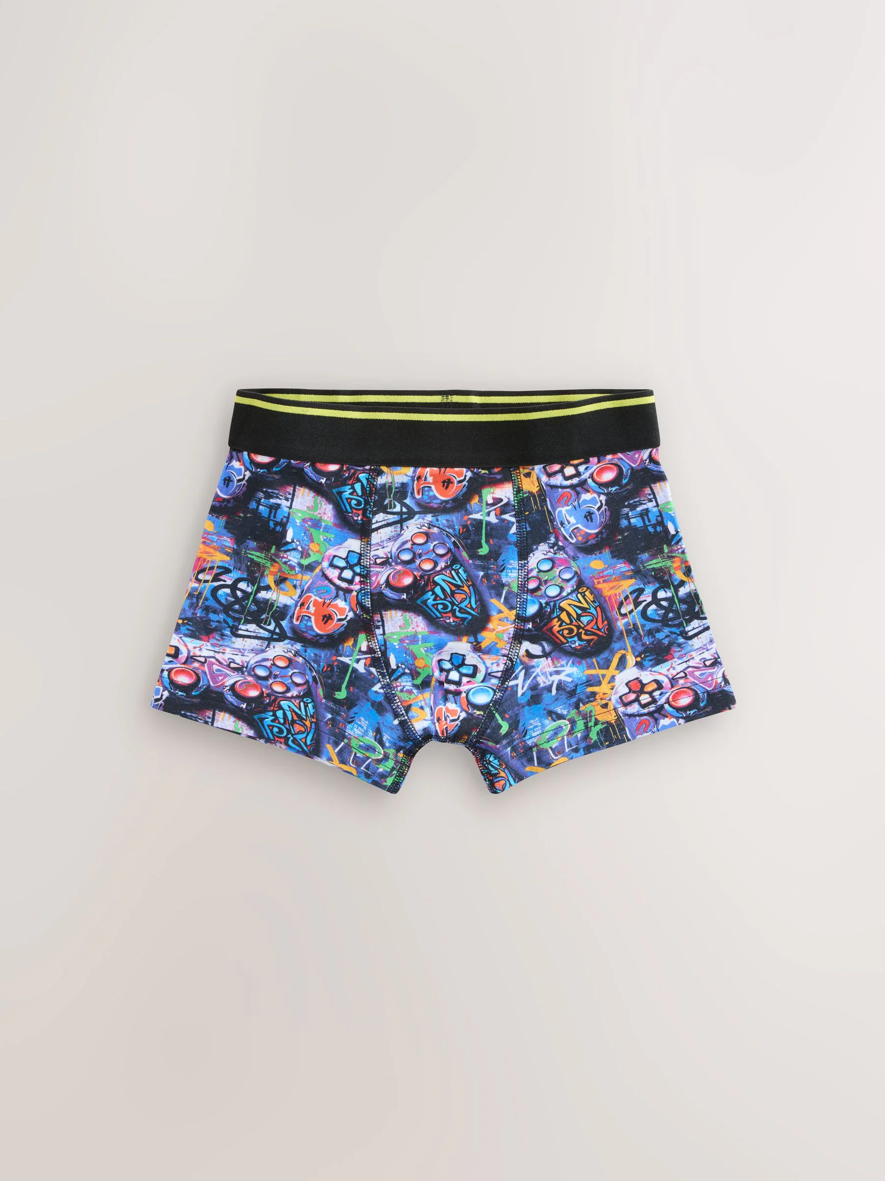 Grafittiprint gamer - Verpakking van 5 boxers (2-16jr)