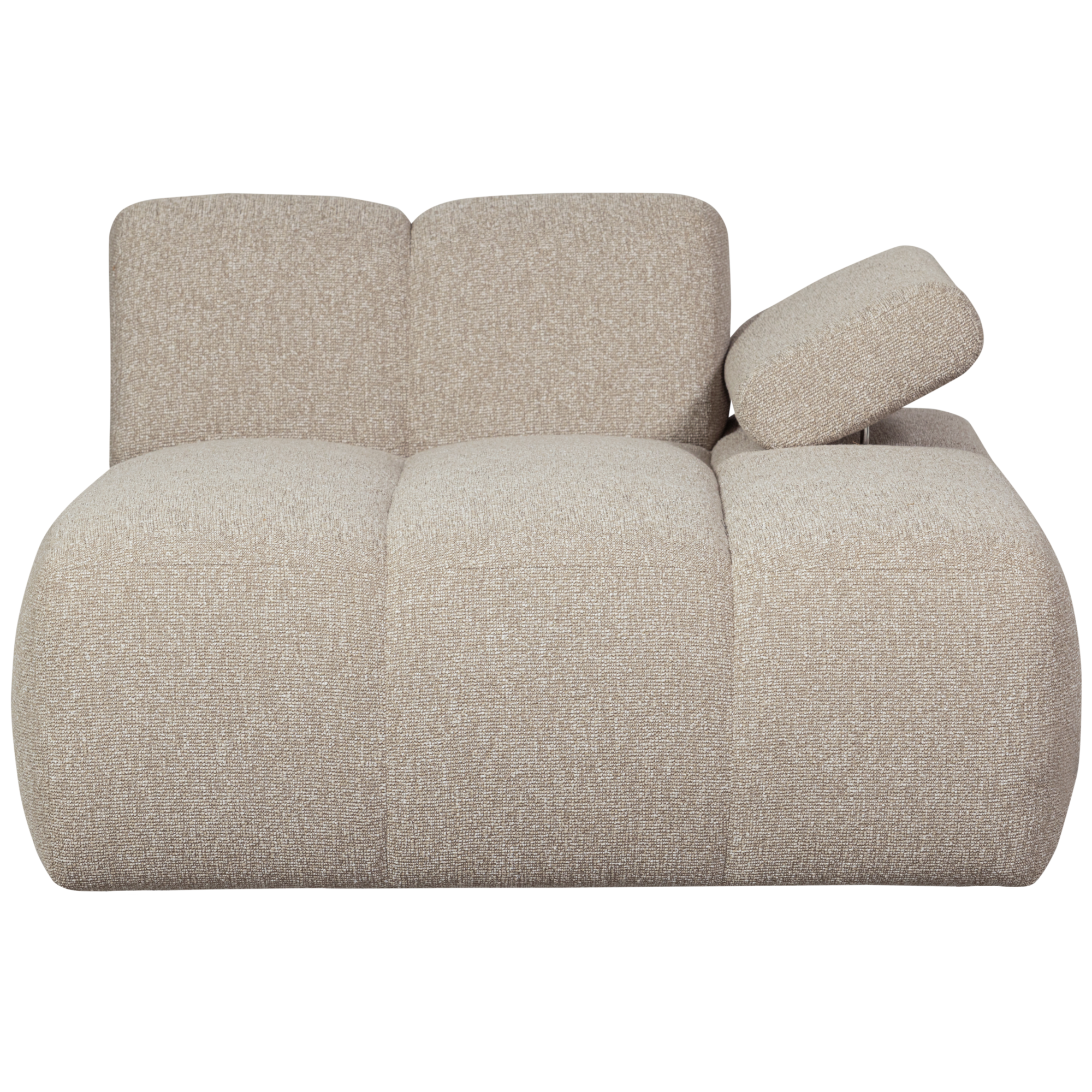 Chaise Longue Mojo Element Mojo Chaise Longue Element Rechts - Bouclé - Beige Melange