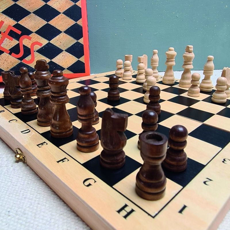 Jeu d'échec en bois Egmont