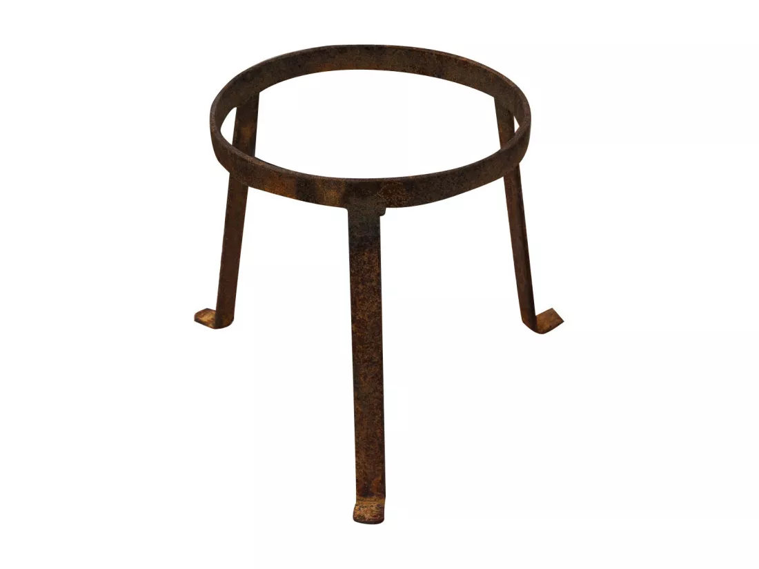 BISCOTTINI Porte-Pot – Support en Fer Solide - Pot de Fleurs - Support Métallique pour Plantes - Support de Plante - Jardinière - Base de Pot de Fleurs - Décoratif - Utilisation Intérieure et Extérieure - 21x21x21 cm
