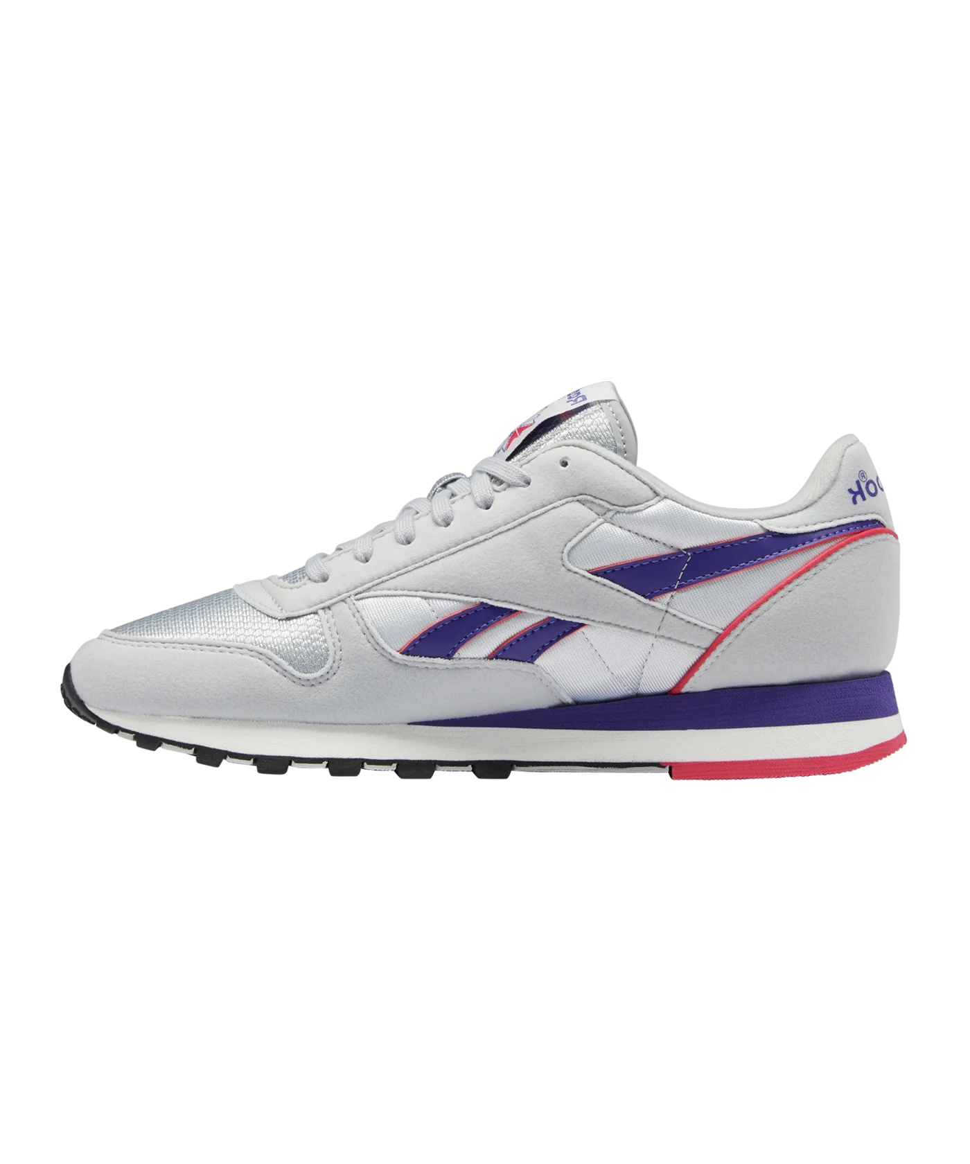Reebok Classic Leather Grau Lila Pink