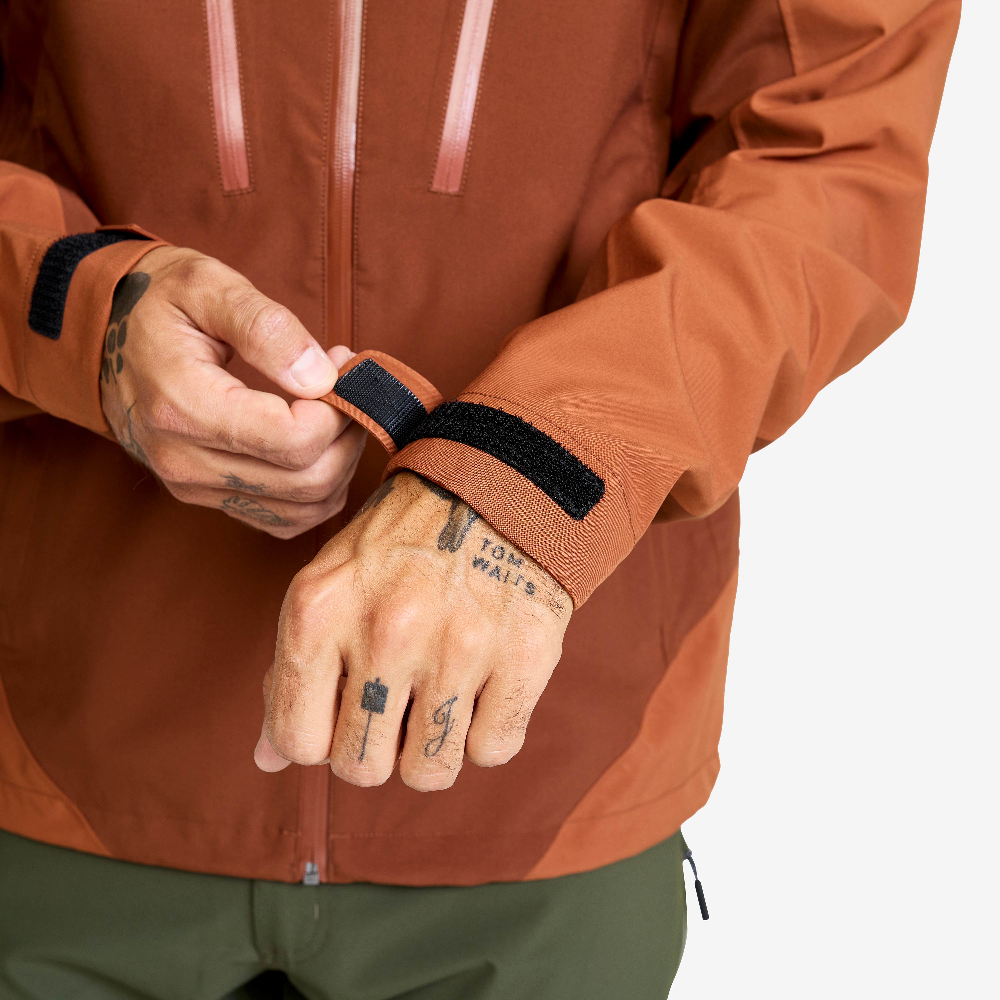 Silence Proshell 3L Jacket Herre Dusty Orange/Rusty Walnut