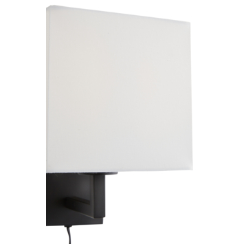 Wandlamp Luna wit
