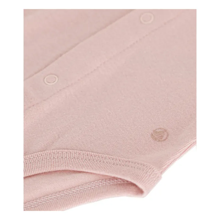 Petit Bateau Body Col Claudine Margarine | Rose poudré