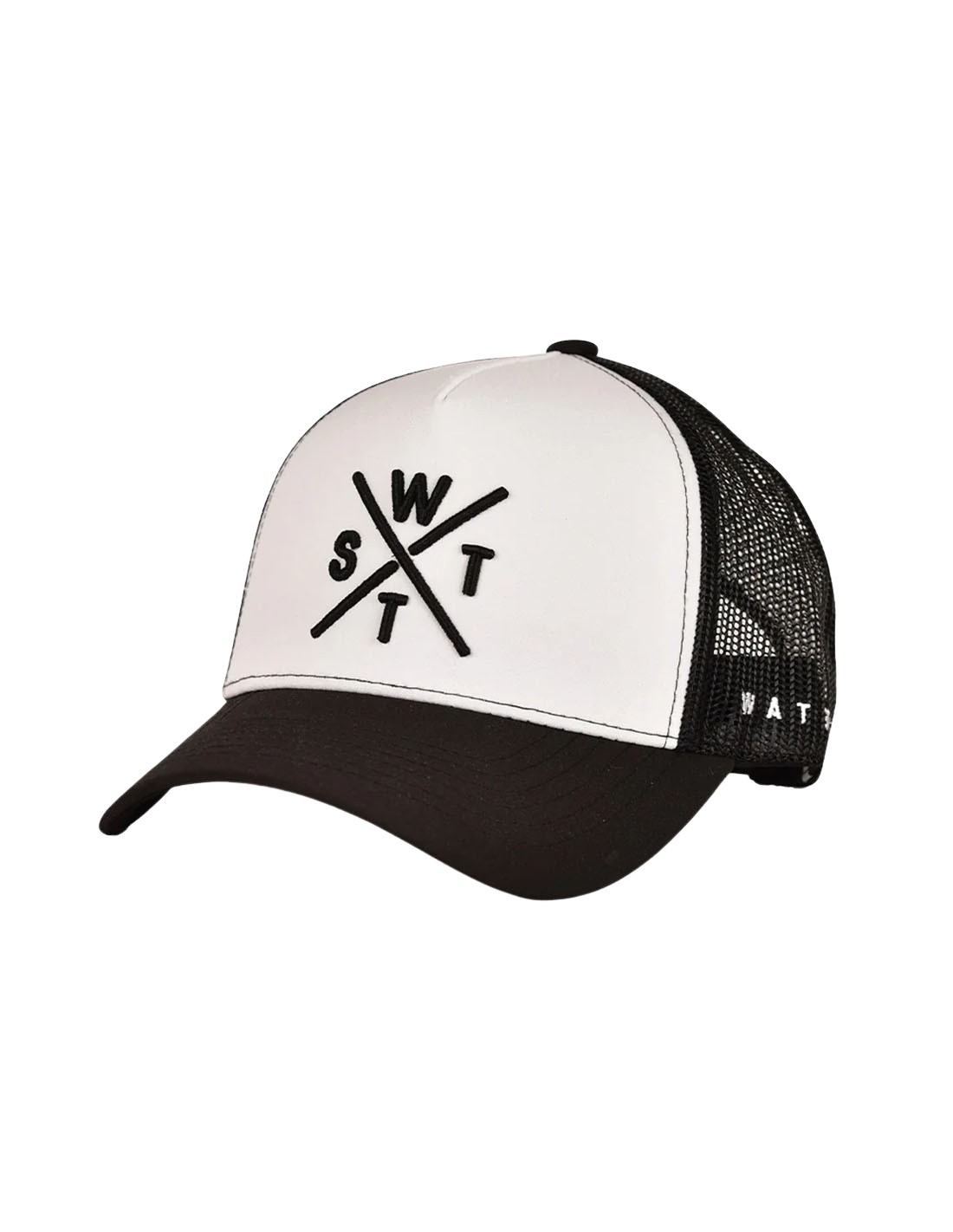 watts Casquette tribe trucker Blanc/Noir