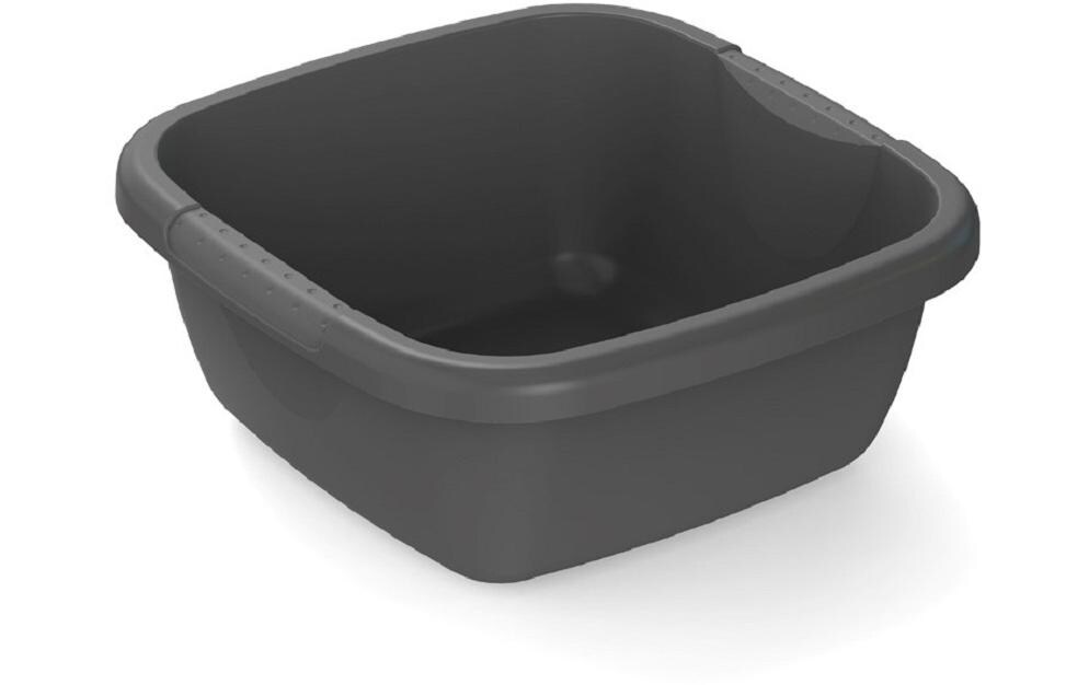 Becken Daily eckig, 5 l, SchwarzEckiges Waschbecken