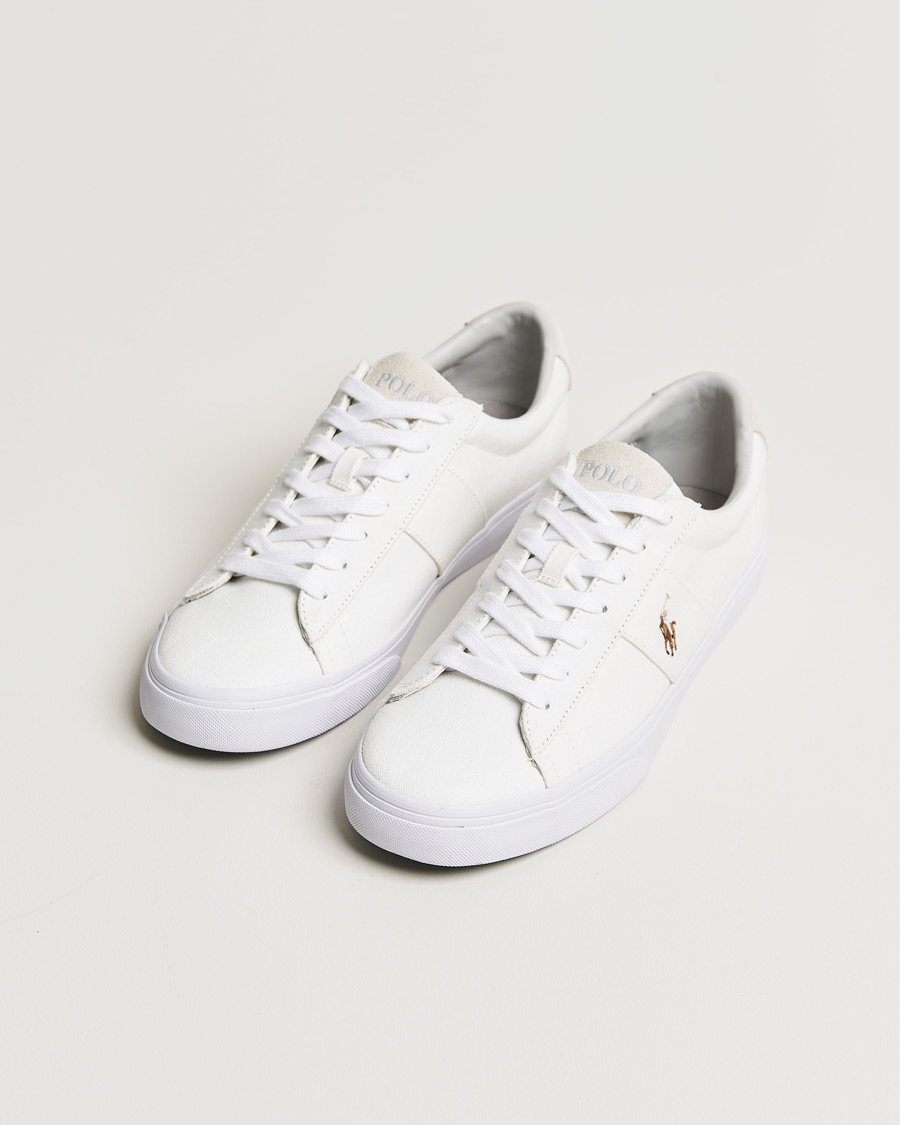 Polo Ralph Lauren Sayer Canvas Sneakers White