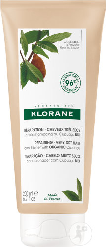 Klorane Cupuaçu Bio Après-Shampoing Réparation Régénérant Cheveux Très Secs Abimés 200ml
