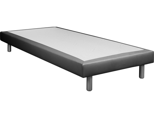 CONCEPT1 - Sommier  90 x 200 Chatel Light 90x200cm Cannes gris foncé