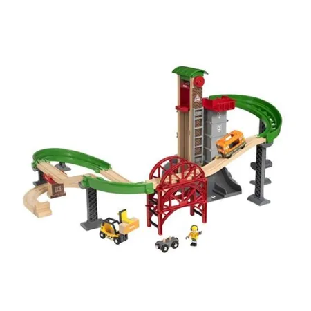 BRIO Großes Lagerhaus-Set mit Aufzug