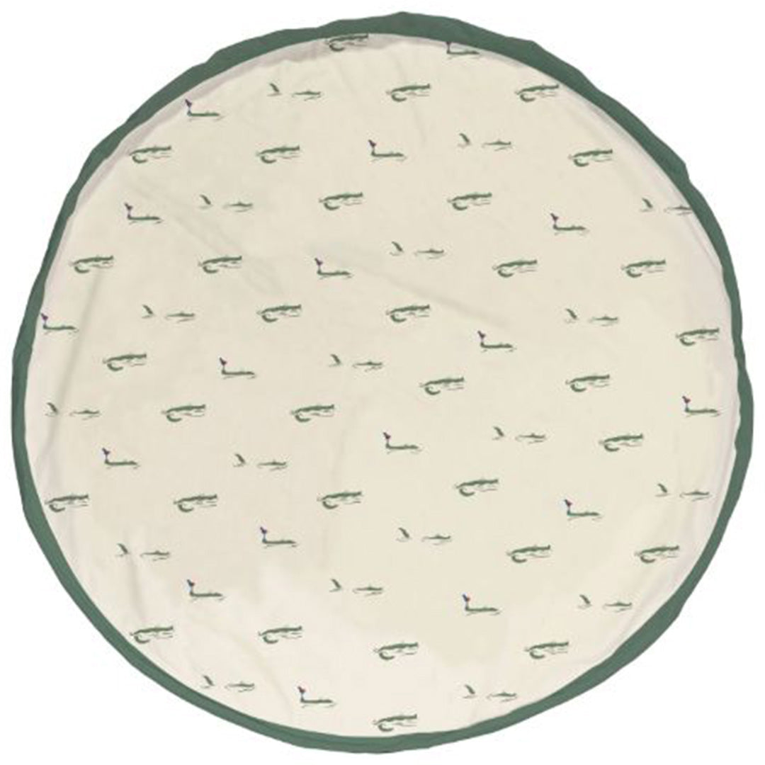 play&go speelkleed en opbergzak - croco