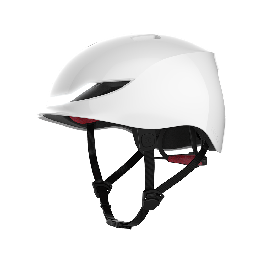 Lumos Street Cykelhjelm Jet White 56-61 cm.