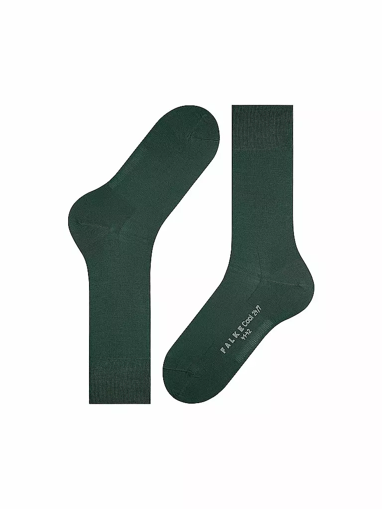 FALKE Socken Cool 24/7 hunter green dunkelgrün