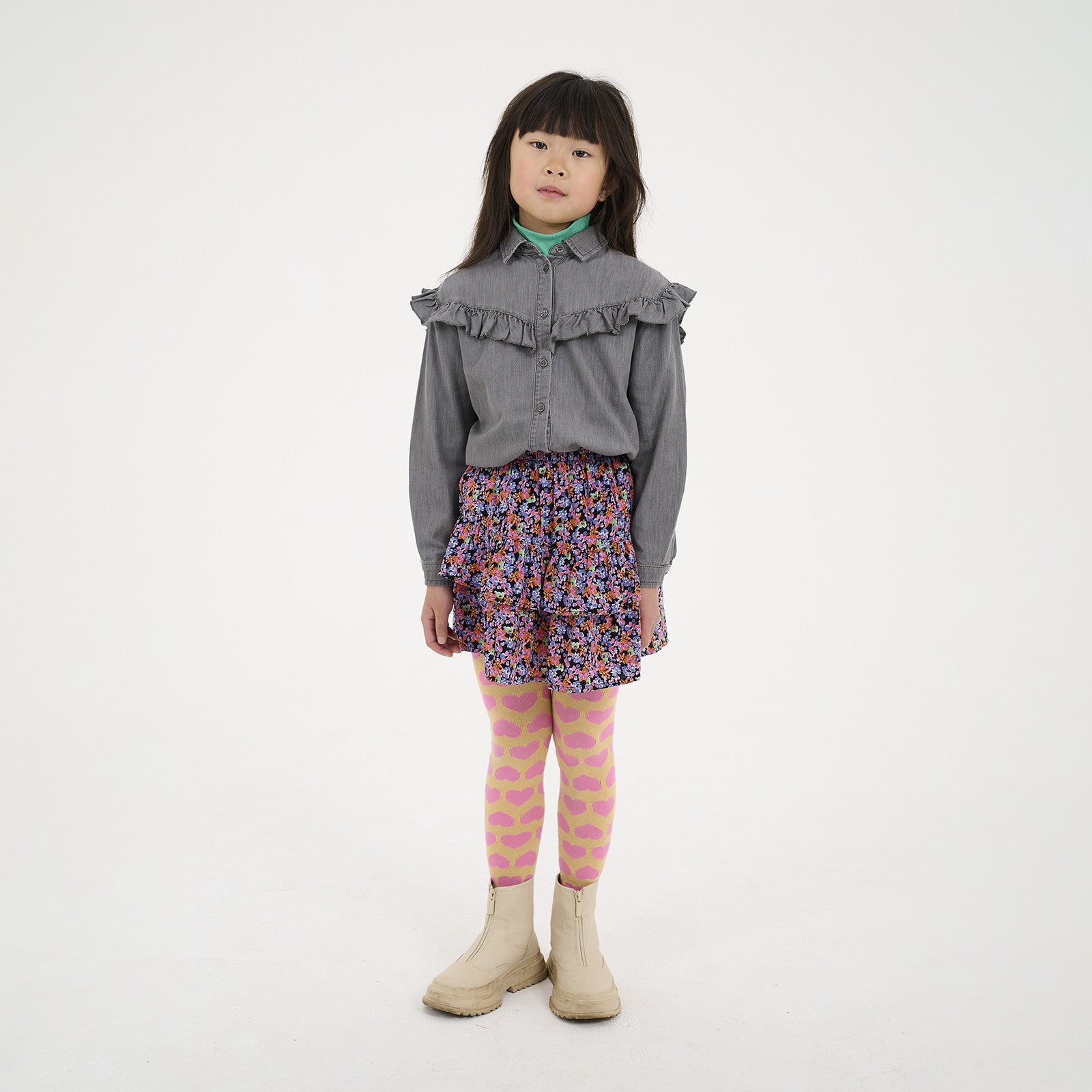Bluse Moony Washed Grey