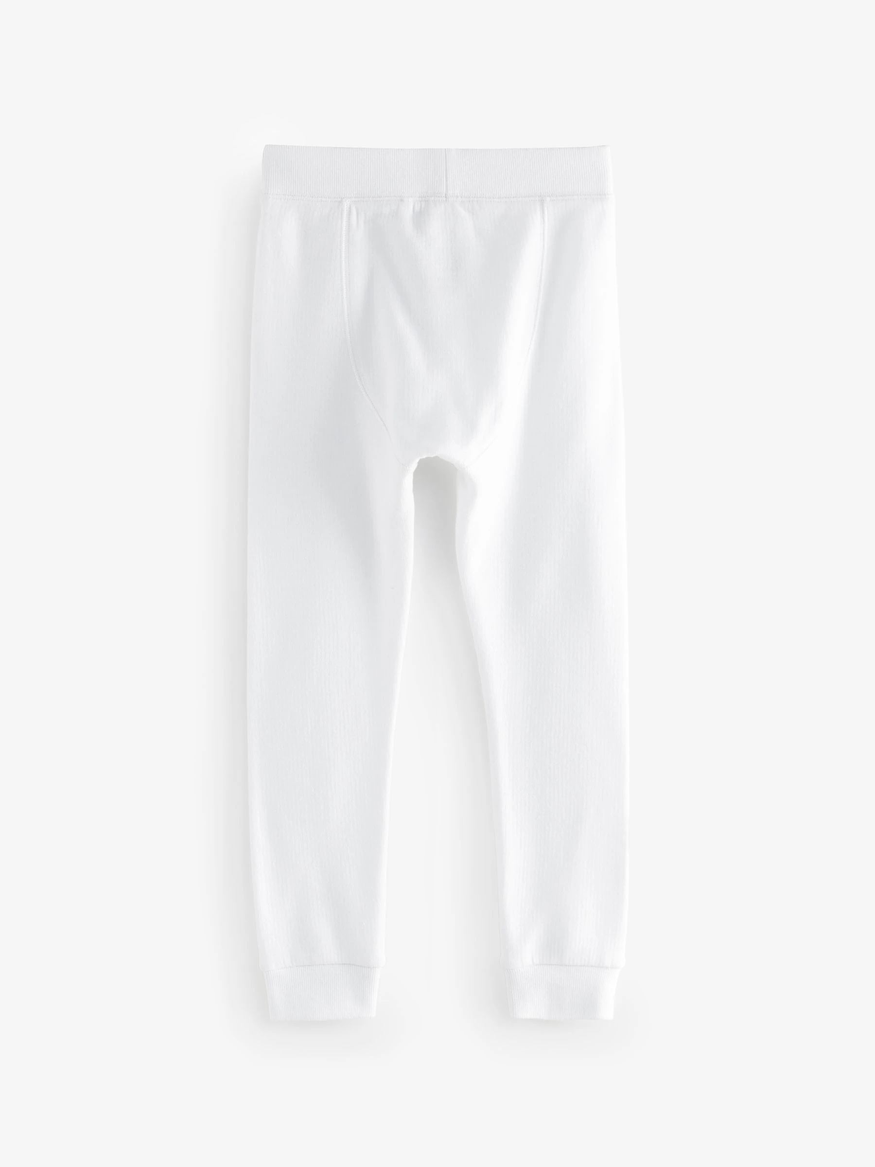 Wit - Verpakking van 2 thermische leggings (2-16 jr)