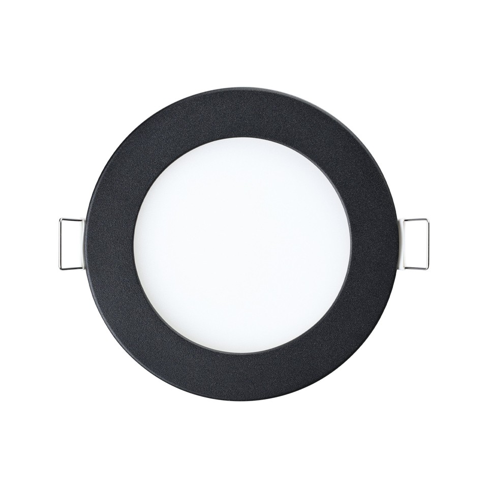 EGLO - Fueva-Z indbyg. sort Ø12 - TW - Zigbee, Bluetooth