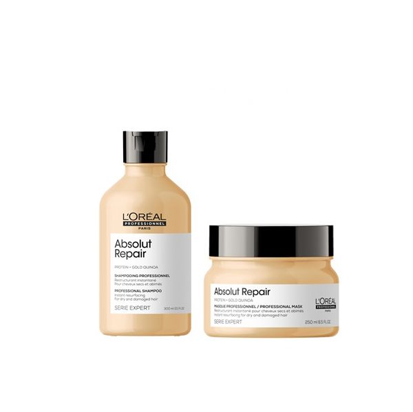 L'Oréal Professionnel Serie Expert Pack Absolut Repair Shampoo 300ml   Máscara 250ml