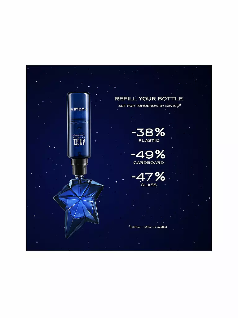 MUGLER Angel Elixir Eau de Parfum 100ml Nachfüllbar keine Farbe
