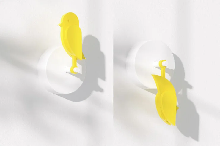 Birdie Birdie Yellow/white