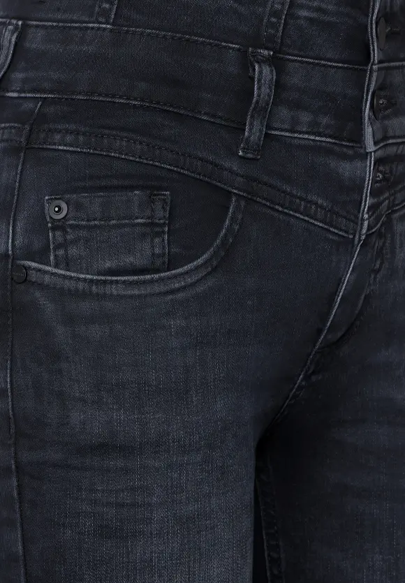 Slim Fit Jeans - authentic blueblack wash
