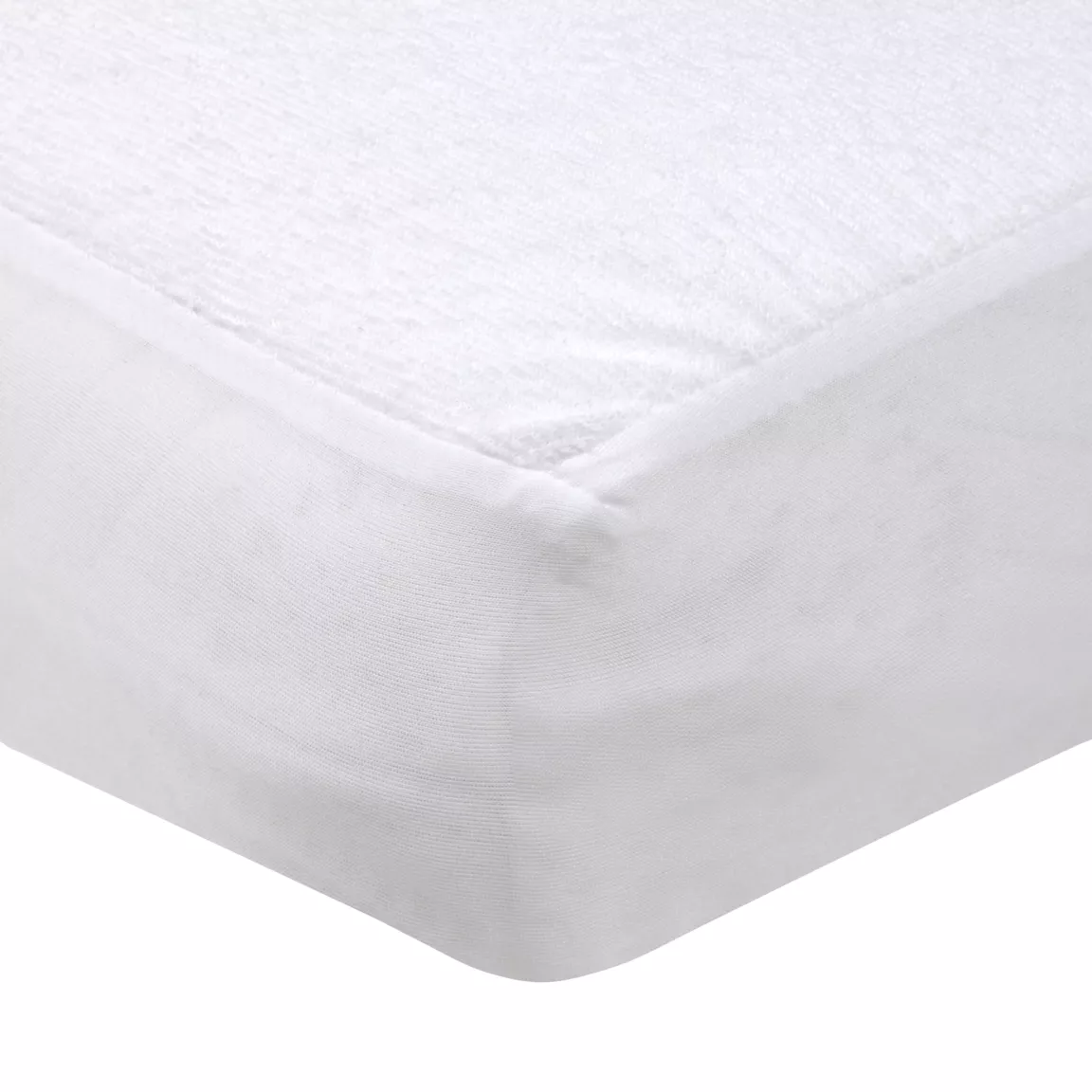 Protège-matelas alèse éponge imperméable (180 x 200 cm) Sonia Blanc