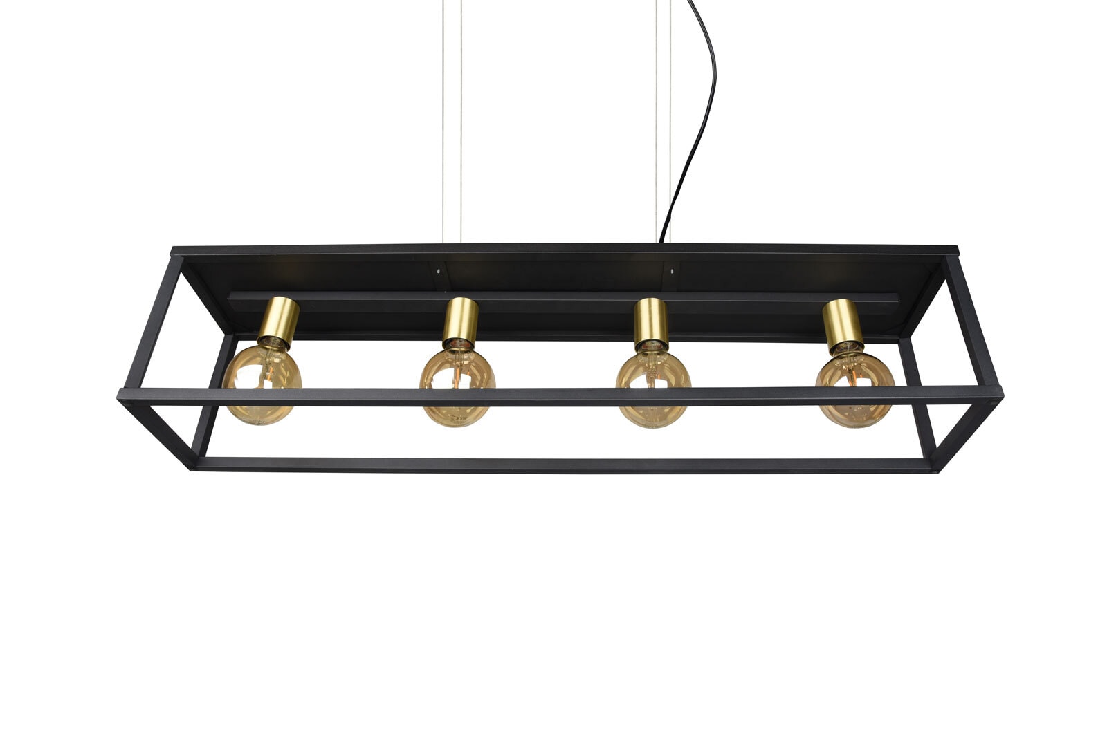 Retrofit Pendellampe VITO schwarz