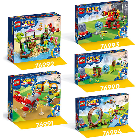 LEGO® Sonic the Hedgehog™ Sonics Green Hill Zone loop-udfordring 76994