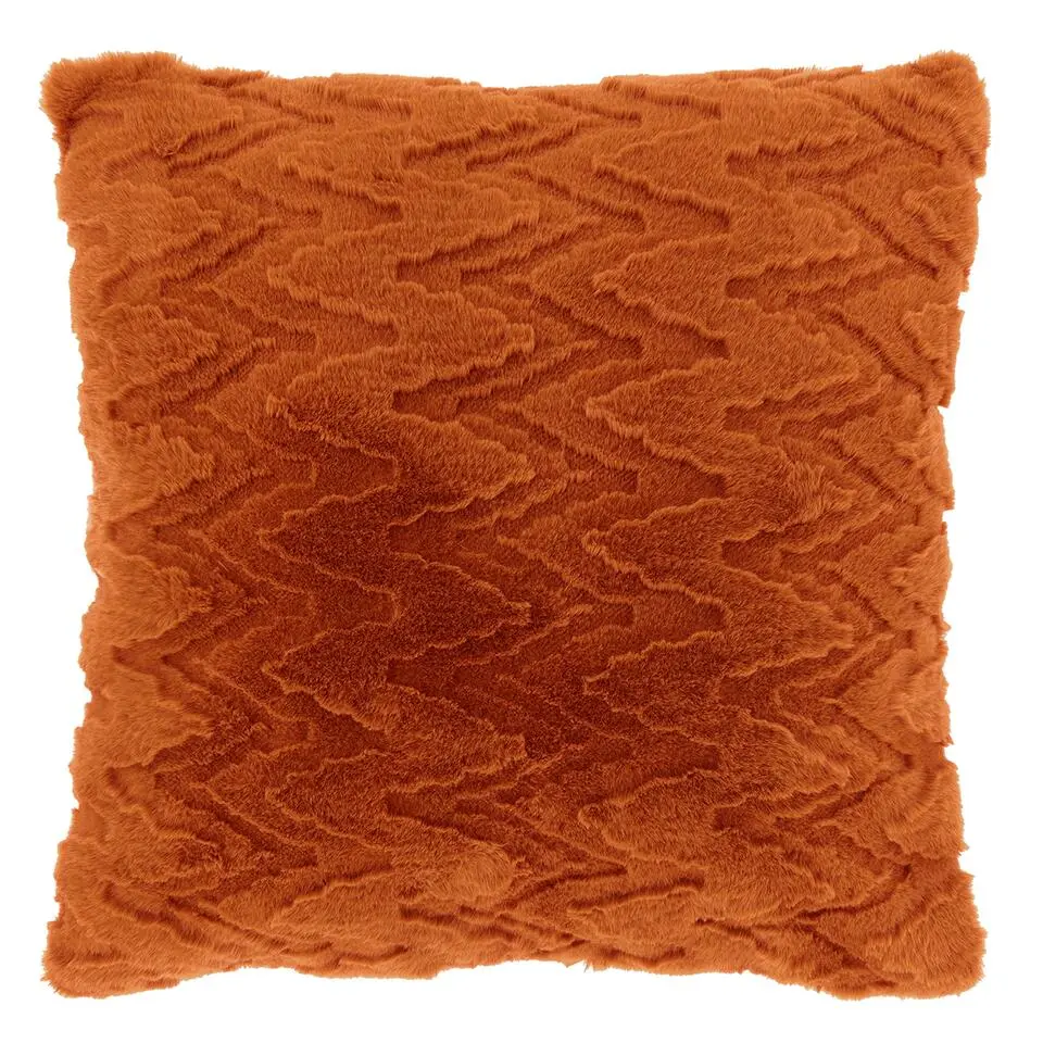 Unique Living - Sierkussen Liora 45x45cm - Orange Flame