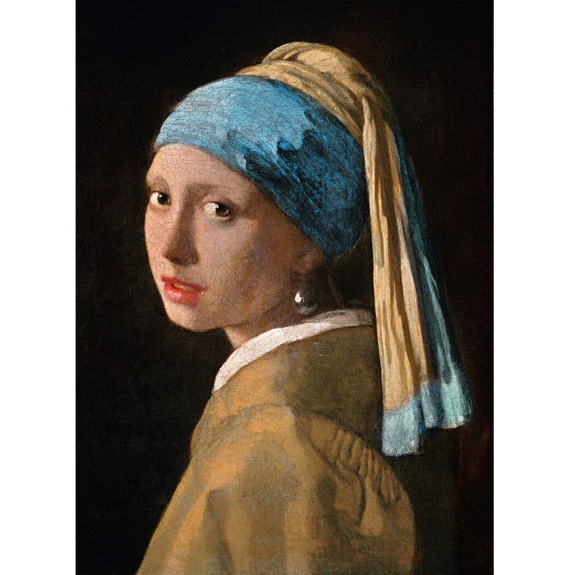 Clementoni Puzzle Museum Collection: Vermeer - Das Mädchen mit dem Perlenohrring
