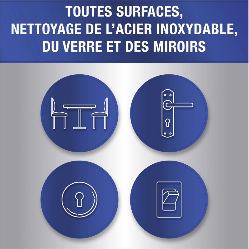 Nettoyant désinfectant multi-surfaces Mr Propre Professional - Spray 750 ml