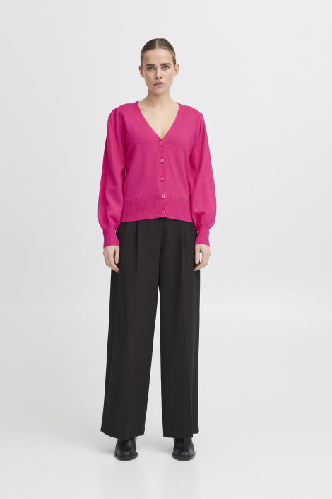 Ichi roze dames vest