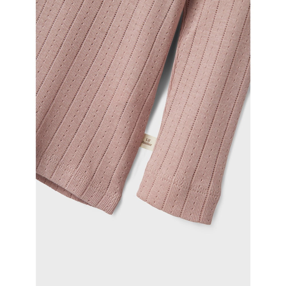 Køb Lil'Atelier Misty Rose Nmfrachel Nis Ls Slim Top Lil Noos