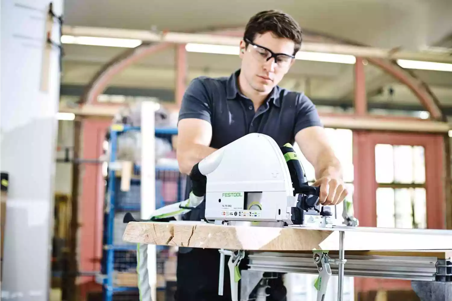 Festool TS 75 EBQ-Plus Invalcirkelzaagmachine in Systainer