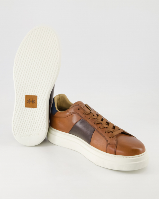 La Martina LFM242.011.4110 Schnürschuhe in Braun