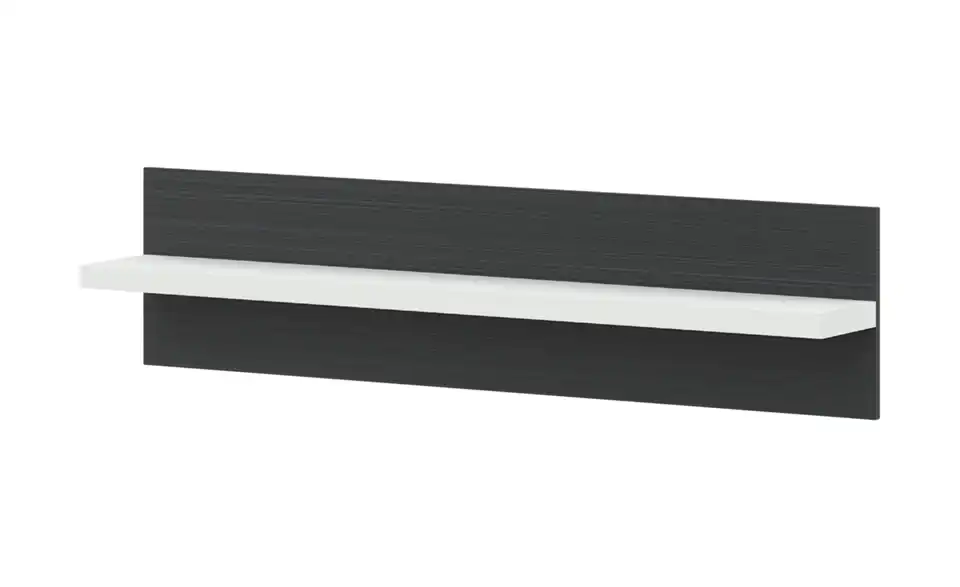 Wandboard Toulon Graphit, Weiß 133 cm
