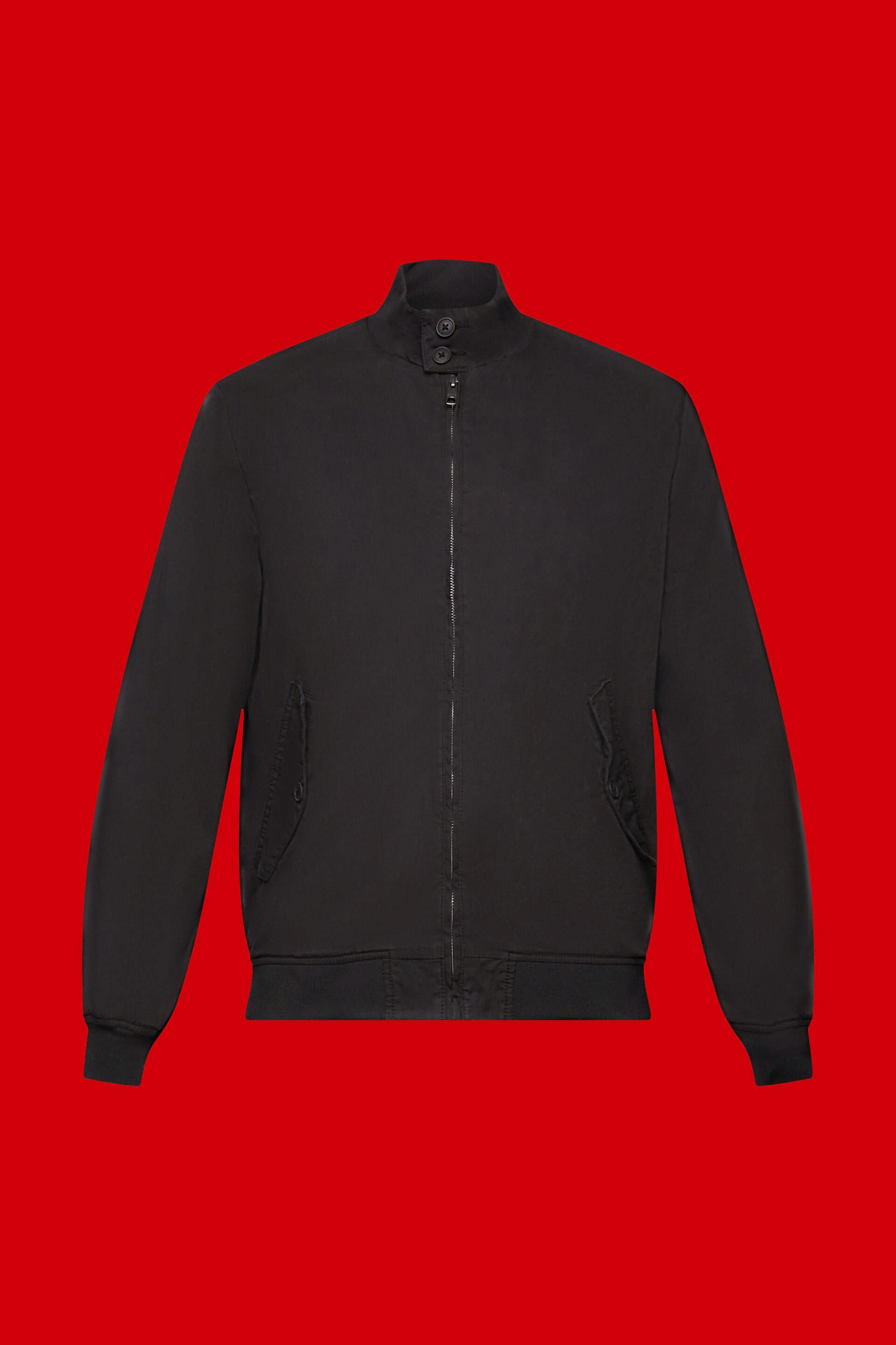 Blouson à col droit